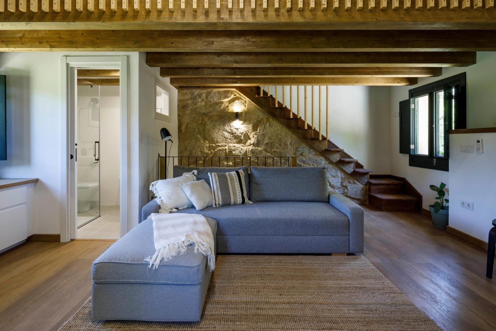 Hermoso Molino Restaurado A Pie Del Rio En Vigo Ngoại thất bức ảnh